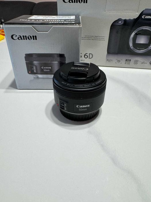 Canon EOS 6D + Canon 50mm f/1.8 + доп. батерия