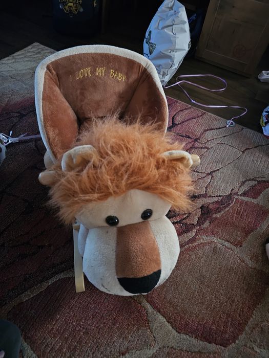 Balansoar copii in forma de leu cu sunete