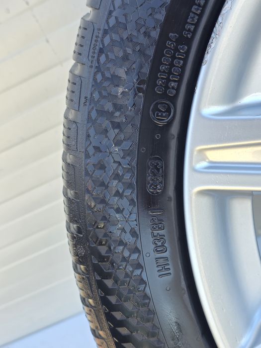 Roti/Jante  Audi R19,245/45 19,Anvelope iarna Continental DOT3323,SENZ