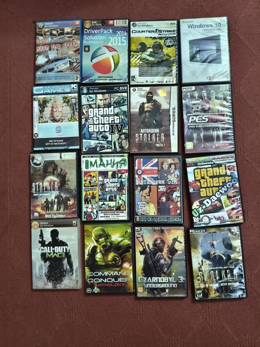 Продаю игры дисками и программы есть