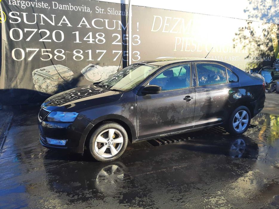 Dezmembrez Skoda Rapid 1.6 E5/CAYC/usa/bara/interior/volan/motor/cutie/capota/bara/plafon/stopuri/faruri