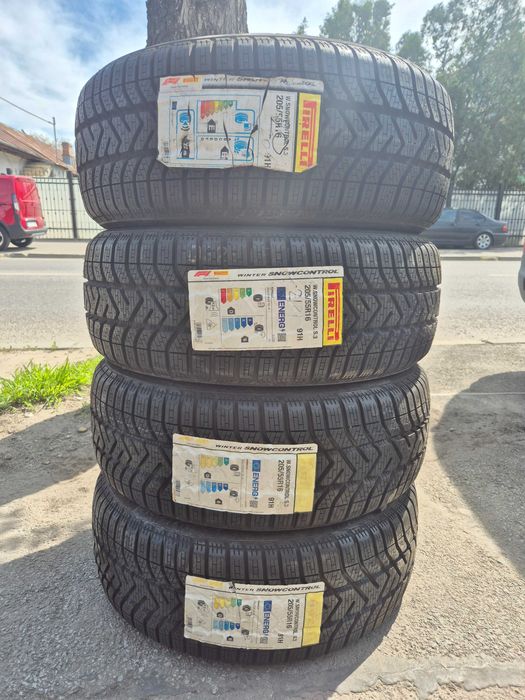 4 Anvelope M+S IARNA - 205/55/16 - PIRELLI - NOU - DOT 2020 2021 !