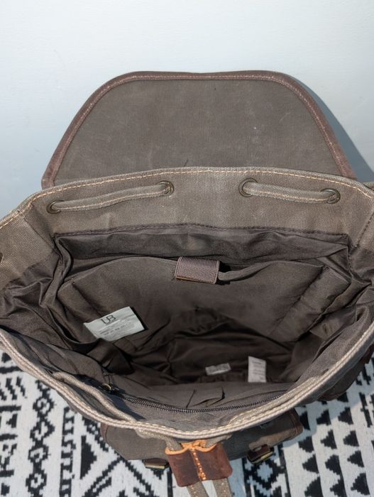 Rucsac canvas si piele Urban Bag