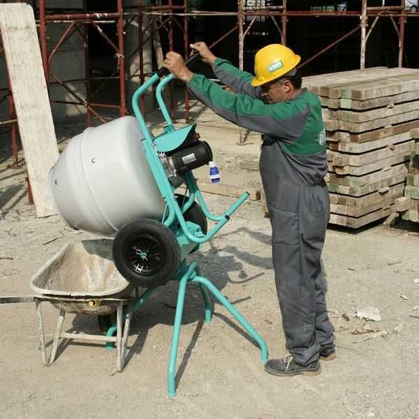 Betoniera Imer Rollbeta 130, capacitate 138 l, diametru cuva 610 mm, motor 230V,