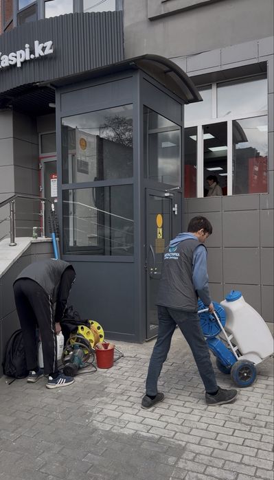 Мойка окон и фасада