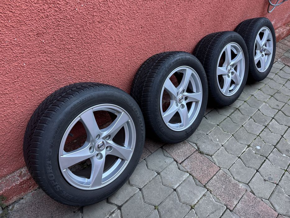 Jante Volvo V60,V40,S60+Anvelope Dunlop 215/55R16