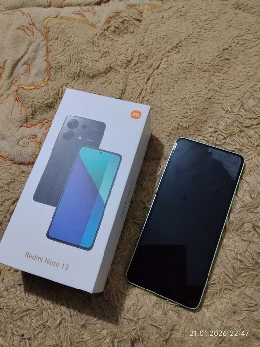 Redmi Note 13 . 6+6/128 гб сотилади срочно.
