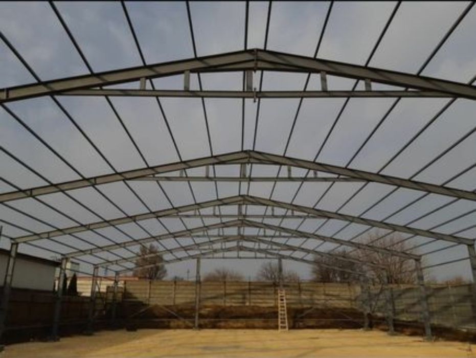 Hale metalice / structuri metalice garaje modulare