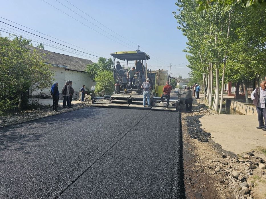 Asfalt yotqizish Namangan viloyat bo'ylab