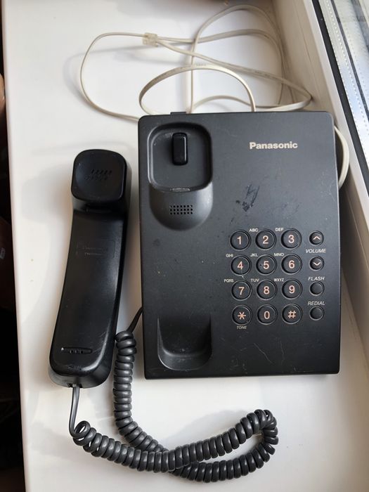 Кнопочный стационарный телефон Panasonic