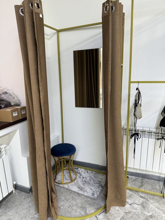 Примерочная с шторкой