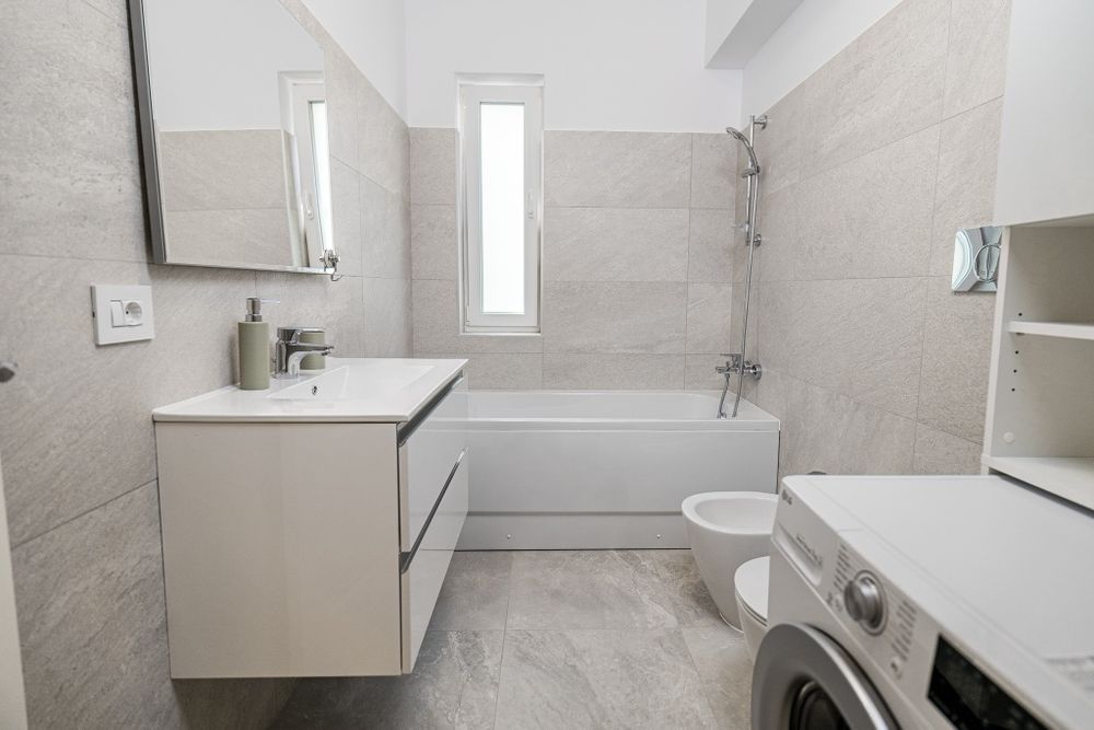 Ap 2 camere de închiriat de la proprietar, cu parcare subterană, în Giroc, in spate la Lidl, Timflex Residence, disponibil din 15 august