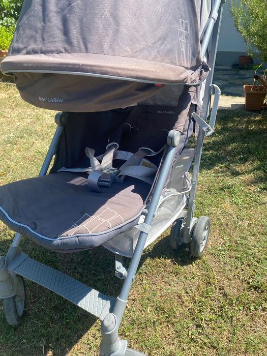 Бебешка количка-чадър Maclaren Techno, сива