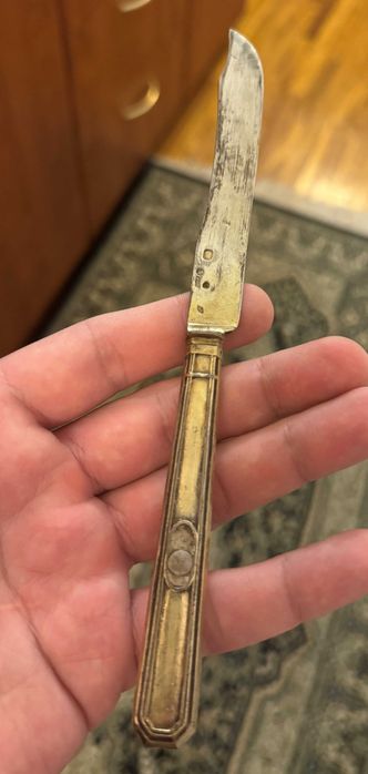 Нож Серебро Франция