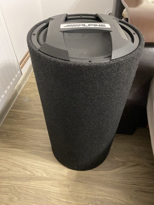 Vand subwofer alpine swt-1254 1000w + statie