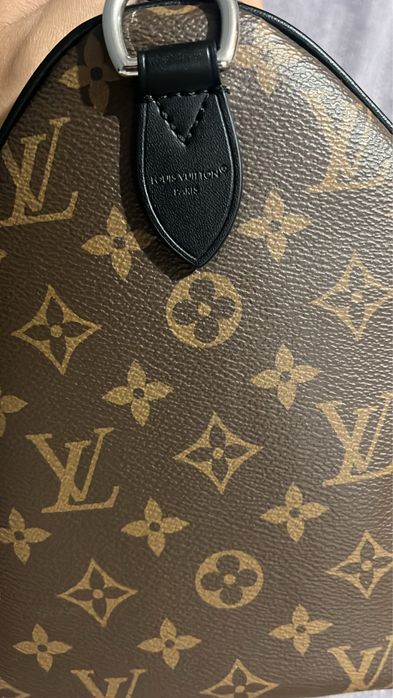 Louis Vuitton Speedy Soft 30 Dark Bag