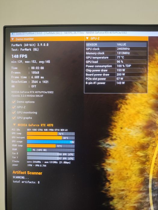 Rtx 4070 12gb  zotac twin edge