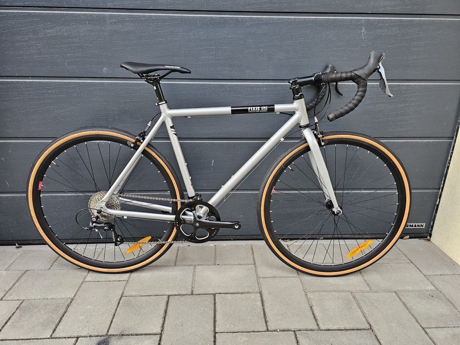 Bicicleta Șosea Fixie Inc mărimea 55 nouă