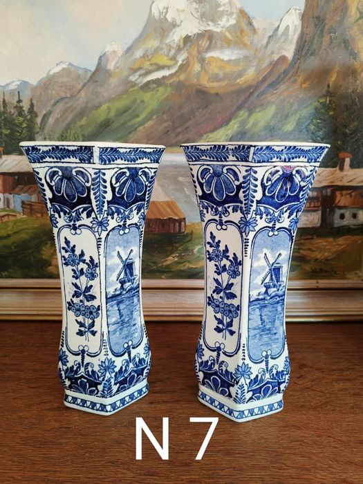 Ръчно рисуван порцелан Delfts