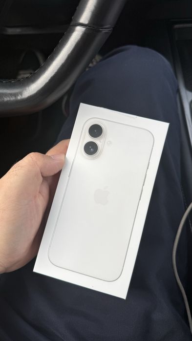 Запечатанный Iphone 16 128гб белый