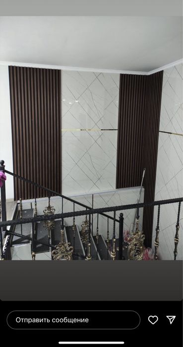 Гибкий мрамор, лувр, латунные молдинги