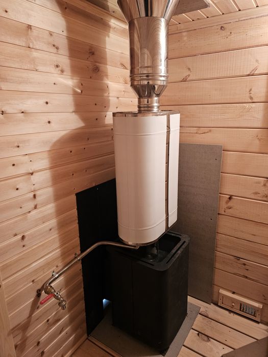 Баня брусовая, каркасная