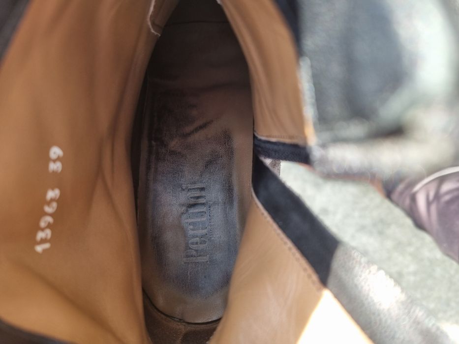 Botine piele Pertini, made Italy