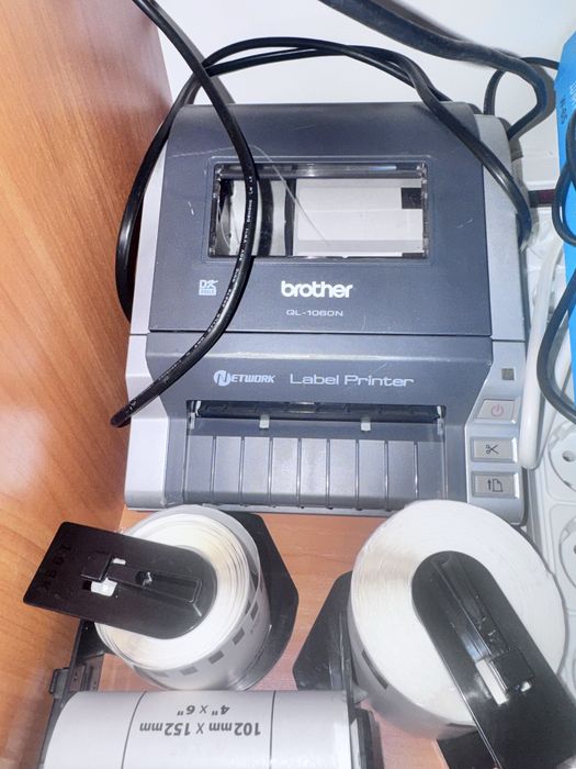 Термопринтер brother ql 1060 n