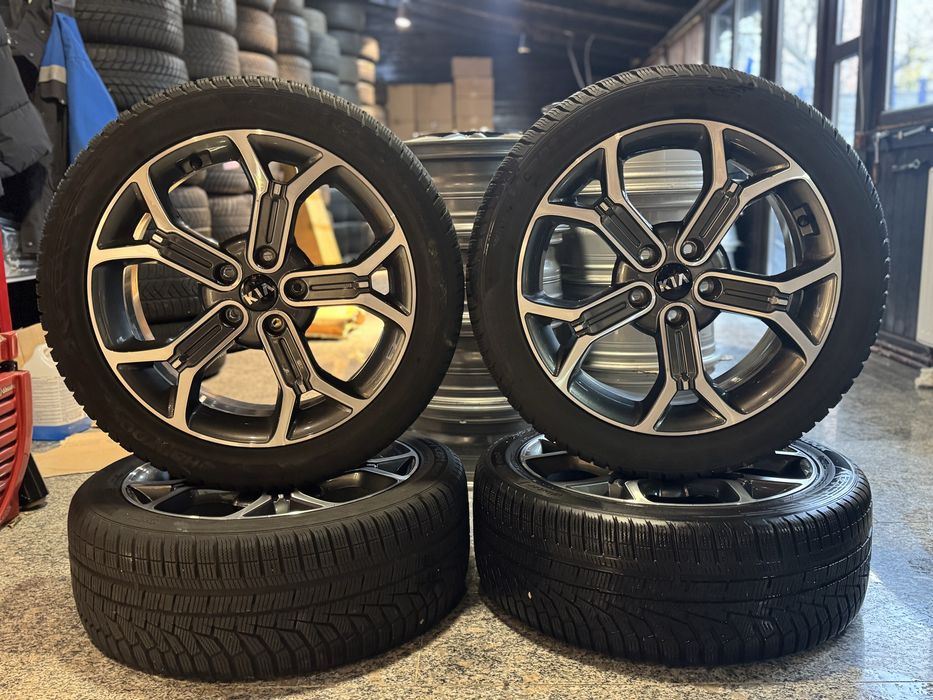 Set Complet Jante+ Anvelope Iarna Kia X-Ceed Originale 235/45/r18