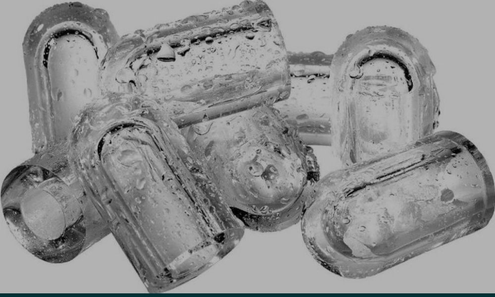 Ледогенератор лед для бара кафе дома, делает лед