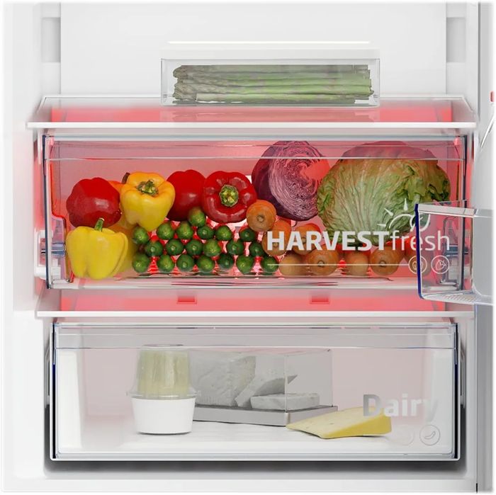 Нов инверторен комбиниран хладилник с фризер Beko B7RCNA407HG 203 см