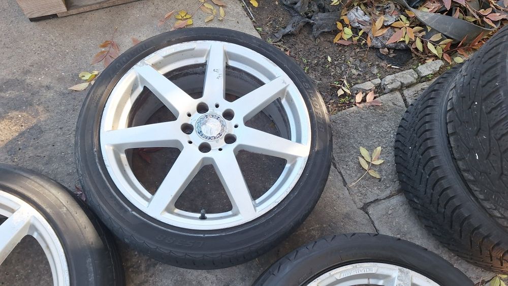 AMG Джанти 18 цола спорт пакет за Мерцедес w204