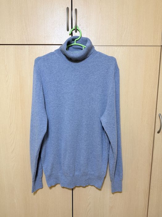 Мъжки пуловер поло Lawrence Grey. 100% кашмир. Pазмер М.