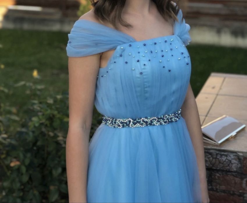 Rochie de ocazie bleu XS