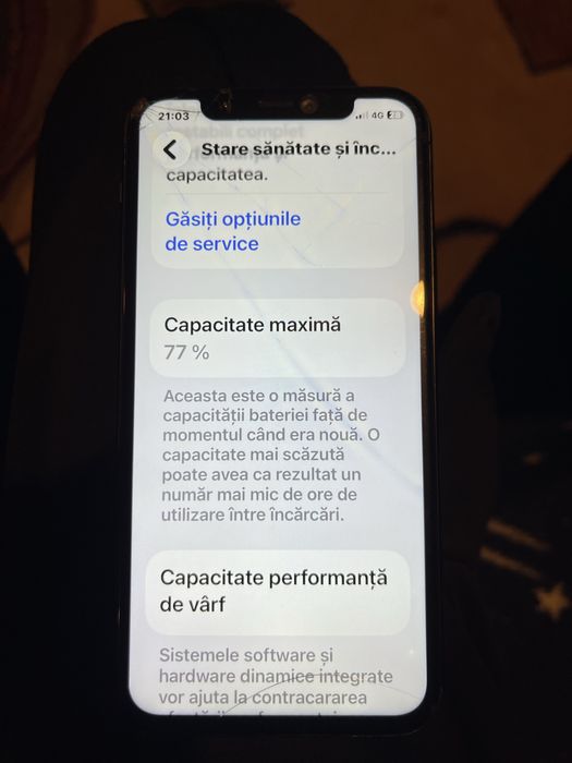 Iphone 11 pro 77sanate baterie