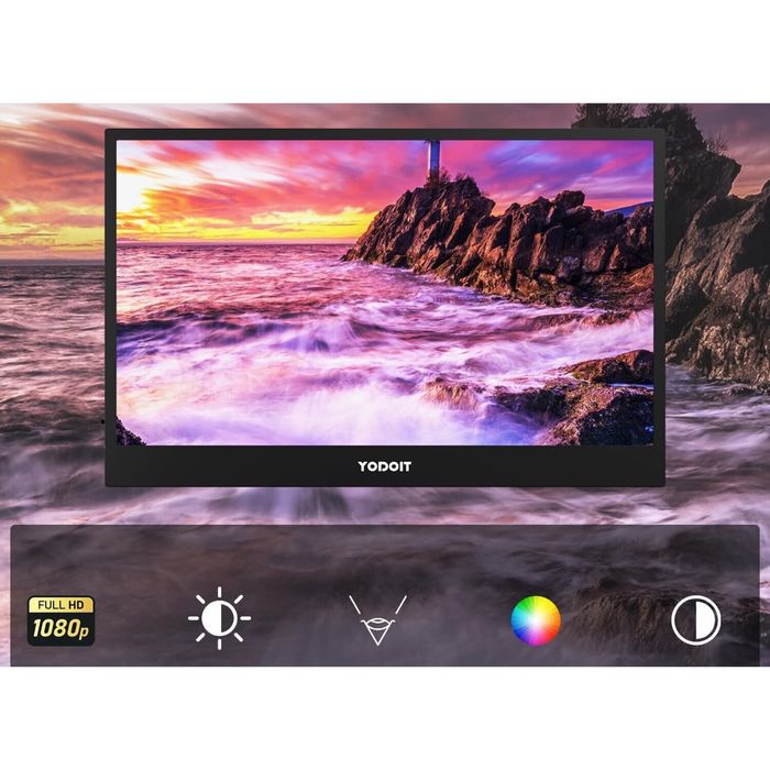 Monitor portabil Yodoit 15,6 inch fullHD
