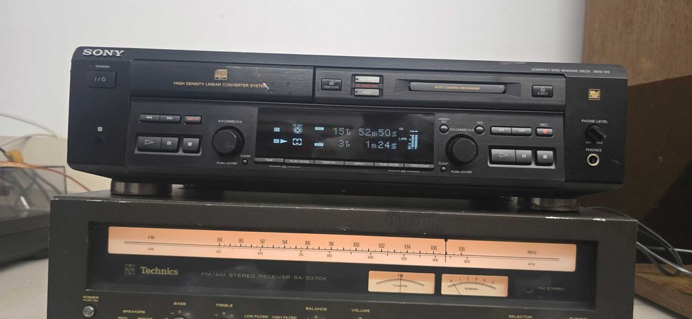 Sony mdx d3, CD si minidisc  vintage