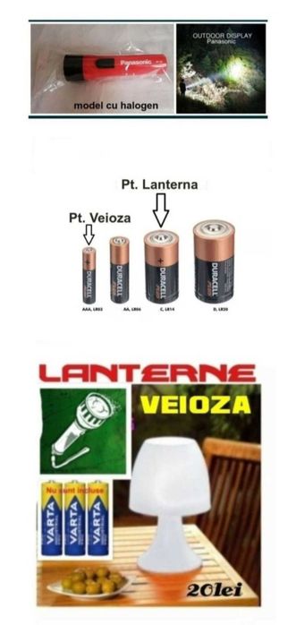 Veioza.Lanterna.Friteuza.Termos. Sigurante electrice