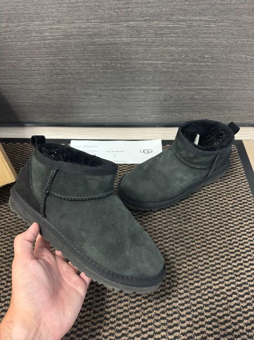 UGG Classic Ultra Mini Black / Negru Mărimea 38 - 24 CM -