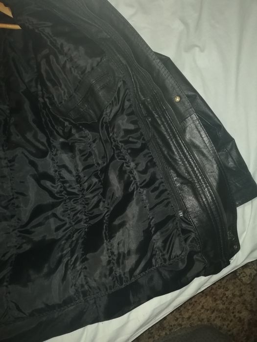 Офицерска кожена шуба - естествена кожа 52 номер