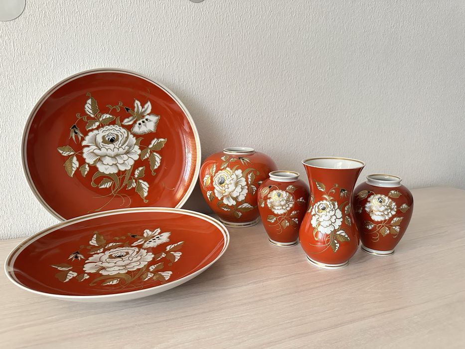 Wallendorf вазы и блюда