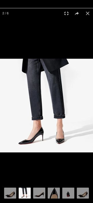 Обувки лечени 6 см ток- произведени в Италия