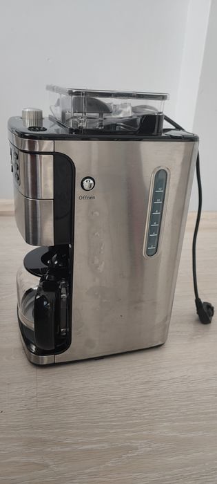 Еспресо машина Tec Star, 1.5 L, Черна/Инокс