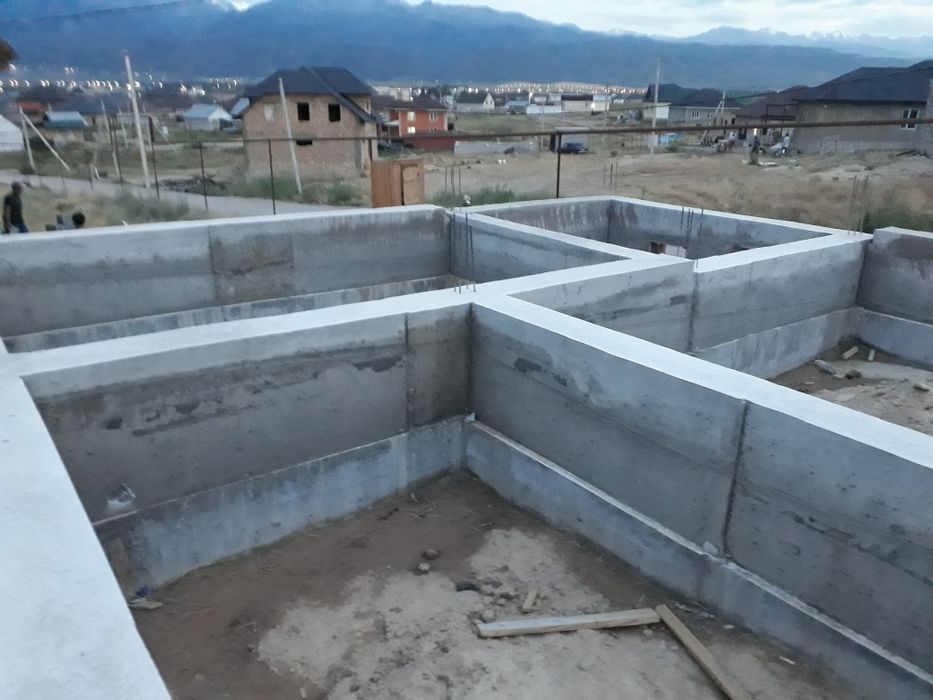 заливаем фундамент алматы