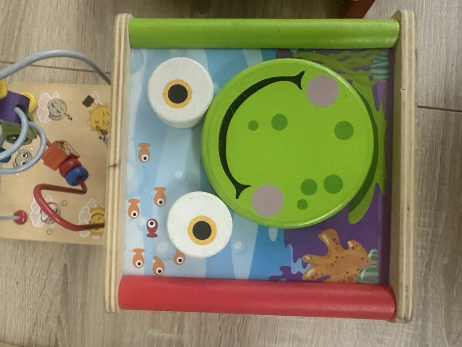 Лот дървени играчки