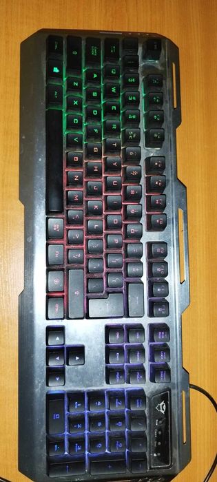Keyboard TRUST GXT 845 Tural, black - 22457.