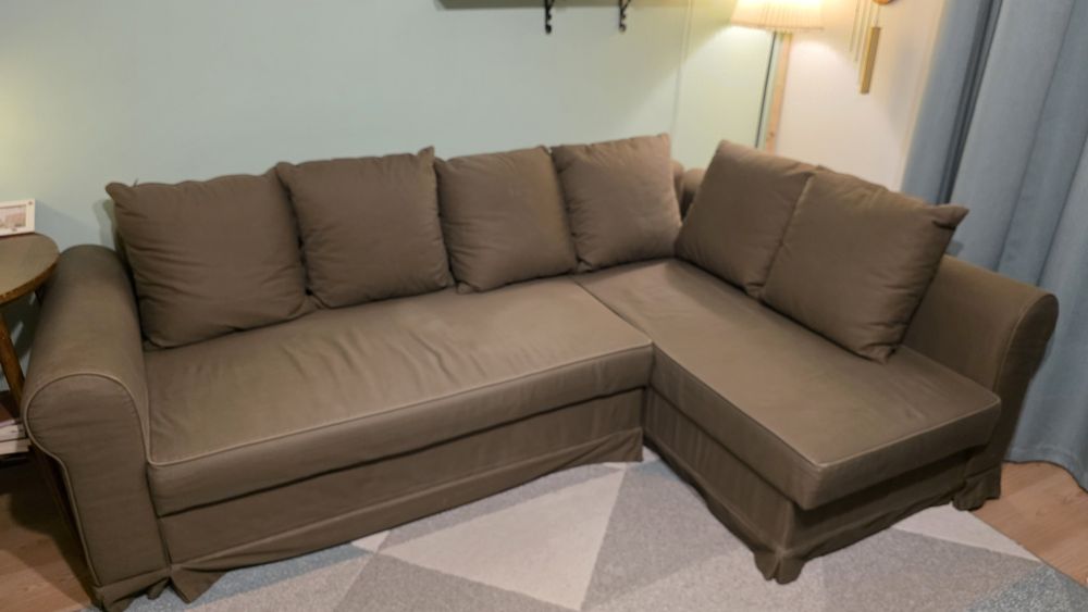 Canapea extensibila Ikea Coltar extensibil  Ikea cu sezlong