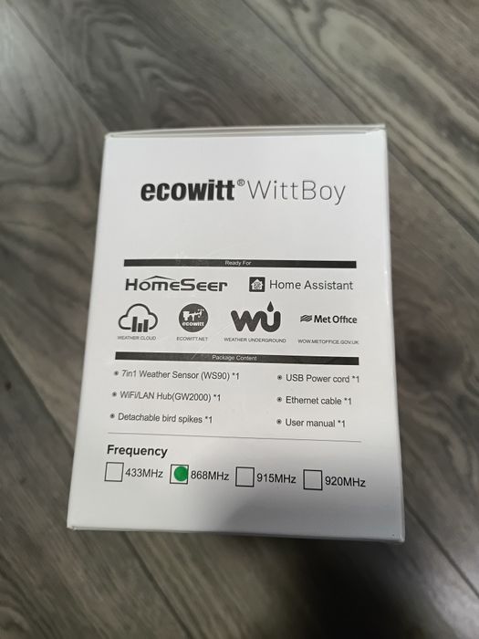 Statie meteo profesionala 7 in 1 ecowitt wittboy