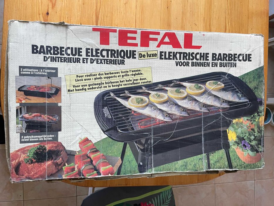 Електрическо барбекю малко използвано Тефал.