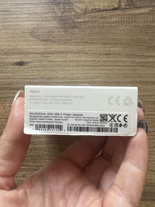 Incarcator Apple USB-C Fast Charging 20W